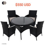 Juego de mesa y 4 sillas - Img 45610502
