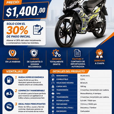 ​🔥 MOTOS TRECK NUEVAS CON PAPELES LISTAS PARA REGISTRAR 🔥 - 2/5