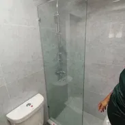 Paños fijos de cristal templado para baño - Img 54775594