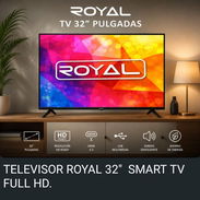 TELEVISOR ROYAL 32''  SMART TV FULL HD.   CARACTERÍSTICAS: - Potencia: 55W - Voltaje: 100 - 240V - Frecuencia: 50 - 60Hz - Img 56068186