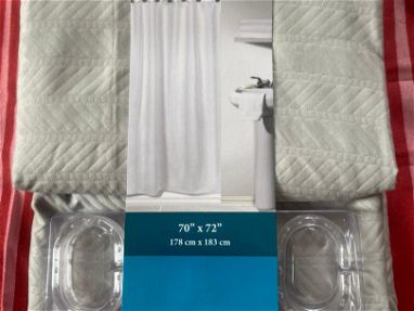 Cortinas de baño de tela poliéster antimoho y más - Img main-image