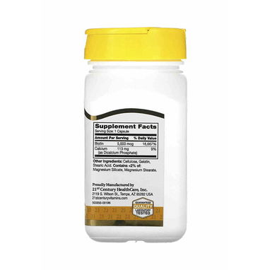 BIOTINA CENTURY 5,000mgc - Img 123056697