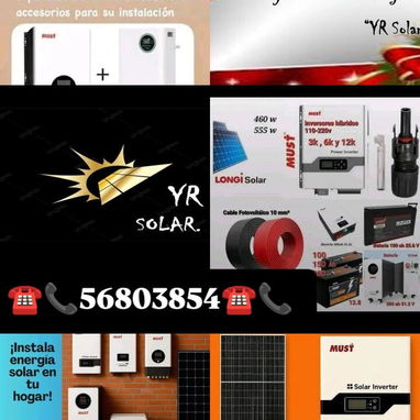 Kit  completo de paneles solares - Img 111021689