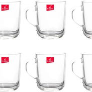 💜Juego de tazas Medida: 9cm alto 7.5cm Diámetro  Precio:12 usd - Img 58091460