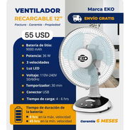 💨🚨Ventiladores recargables. - Img 49491063