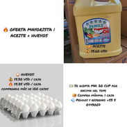 🔥 OFERTA MAYORISTA | ACEITE + HUEVOS  🪔 ACEITE 💰 $3.60 USD  🥚 HUEVOS 💰 $5.30 USD / caja 🔥 $5.25 USD / - Img 57583403