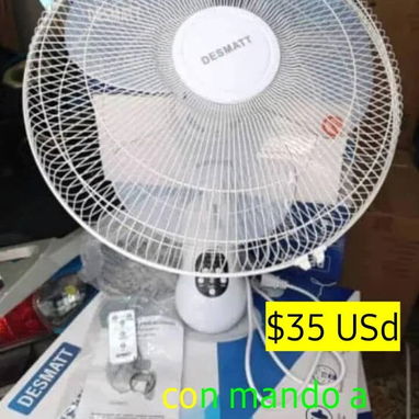 Ventilador de pie Milexus y Desmatt de pared/VoyP - 2/2