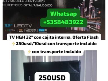 TV , Smart tv whatsap +5358483922 de 32 pulgadas a 86 pulgadas.Todo en electrodomésticos.La Habana Cuba. - Img main-image-45724352