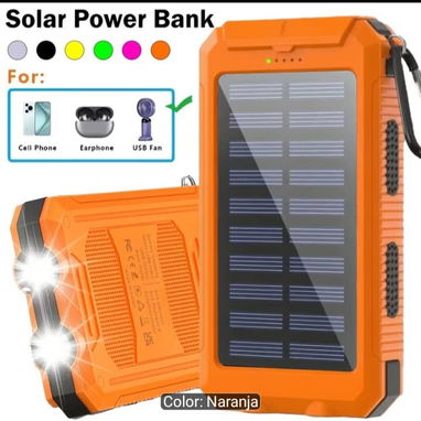 Cargador/Linterna portátil solar 20000mAh - 4/4