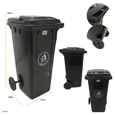 Cestos de basura grandes con ruedas ⭐️Domicilio Gratis⭐️ - Img 118026269