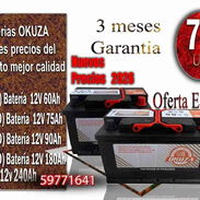 Baterías OKUZA Japonesas 🔋 Baterías OKUZA Japonesas – Máxima Durabilidad! Nuevos precios • 3 meses de garantía $75 - Img 57731825