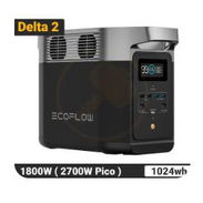 🔋 EcoFlow DELTA 2 – 1024Wh / 1800W / Pico 2700W / LiFePO4 / Expandible hasta 3kWh - Img 56009340