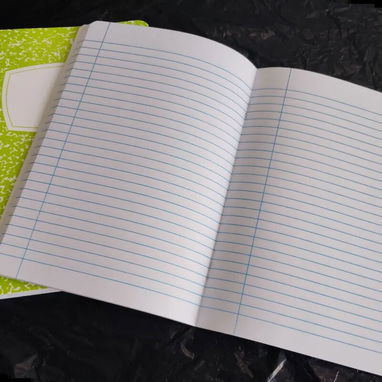 LIBRETAS RAYADAS, CUADRICULADAS - 9/9