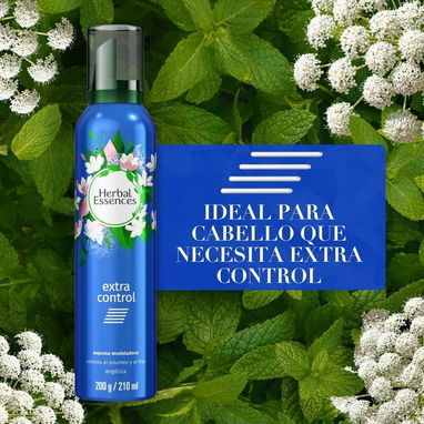 💙 Espuma fijadora para rizos HERBAL ESSENCES Extra Control - 2/2