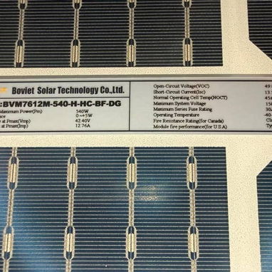 Paneles Boviet 540W - 2/2