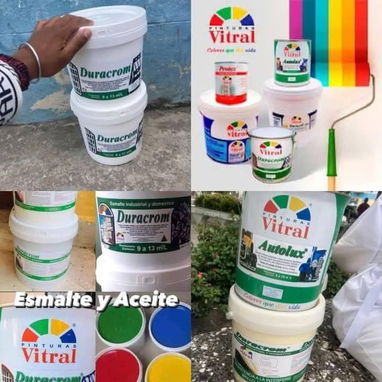 Pinturas para embellecer tú 🏡 contamos con todos tipos d 🔵🟡🔴🟣⚪ - Img 118392246