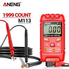 ANENG M113 multímetro digital compacto y portátil, diseñado para la medición de voltaje AC/DC, resistencia y continuidad - 6/10
