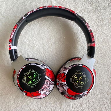Auriculares estilo Graffiti/ cascos/ audĂfonos inalámbricos - Img 120125586