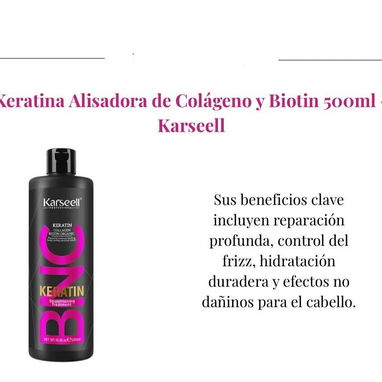 Línea karseell tratamiento keratina selicona tratamiento matizador - Img 120326848