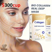 Mascarilla de colageno para dormir hidratante - Crema 5ml $300cup - Img 55184689