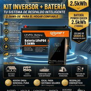 KIT INVERSOR 4KW + BATERÍA 2.5KWh - Img 57418248