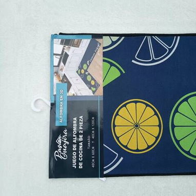 Juego de Alfombras para Cocina 3D – 2 piezas  💰18 USD  Dale un toque acogedor y decorativo a tu cocina - 4/10