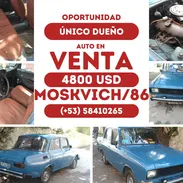 Venta de Moskvich de 1986 - Img 57095680