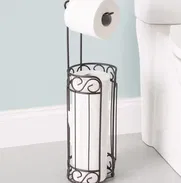 Organizador para papel sanitario, acero inoxidable resistente a la humedad - Img 48934733