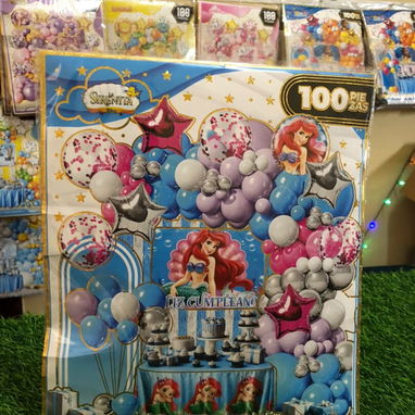 SETS DECORATIVOS DE 100 PIEZAS PARA NIÑA - 2/4