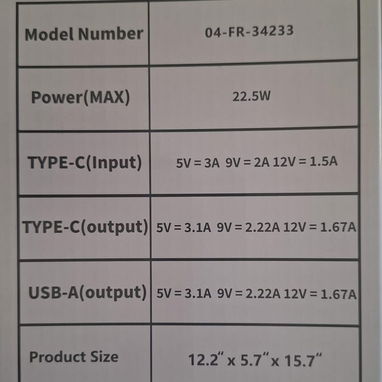 Ventilador Recargable de 12 pulgadas - Img 122771366