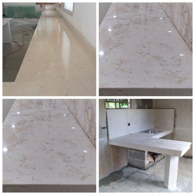Venta de planchas , losas y rodapiés de mármol color crema de muy buena calidad 💸💯 - Img 120507393