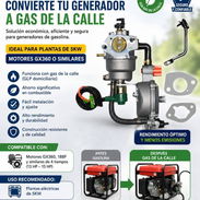 Carburador de gas para plantas de 5kw - Img 56547193