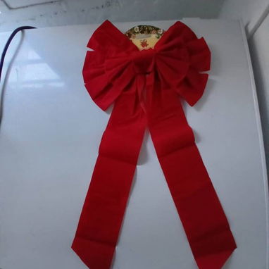 Lazo para puerta o árbol  Medida ancho 26cm       Largo 40cm Precio 7usd EH - 2/2