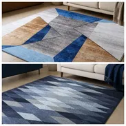 Alfombra Decorativa Moderna – 180 x 200 cm (cv) - Img 55379669
