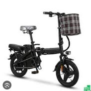Bicicleta eléctrica con su cesta - Img 55947775
