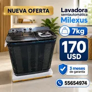 LAVADORA SEMIAUTOMÁTICA MILEXUS 7KG - Img 52013924