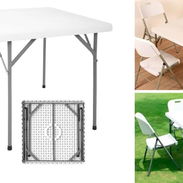 Mesa cuadrada plegable ⭐️Domicilio Incluido⭐️ - Img 57948762