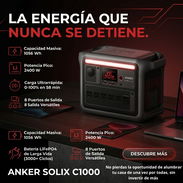 ⚡ ¿Cuánto dinero perdiste la última vez que se fue la luz?El Anker SOLIX C1000 termina con eso. Estacionrs de Energía - Img 55745489