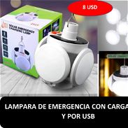Lámpara recargable y Bombilla de emergencia - Img 45674103