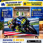 Televisor de 50 pulgas, Híbrido,con soporte fijo - Img 58469867