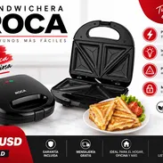 SANDWICHERA ROCA – RÁPIDA, PRÁCTICA Y DELICIOSA 🥪 Prepara desayunos y meriendas en pocos minutos, fácil de usar y l - Img 57233091