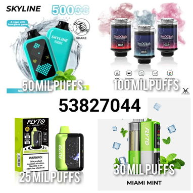 Vaper-Cigarros electrónicos 6mil-8mil-10mil-13mil-15mil-20mil- 40mil -70 mil - 100 mil PUFFS variedad de sabores NUEVOS - Img 109917150