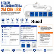 Regleta Electridomestica con USB 💫 - Img 56926419