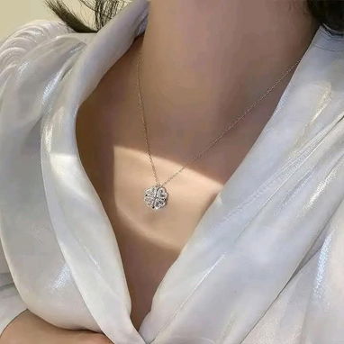 Collar Magnético Vancleef de Trébol de la Suerte 🍀 - Img 110623734
