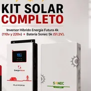 Kit solar Energía futura de 4kw + bateria de 5kwh - Img main-image-56619243