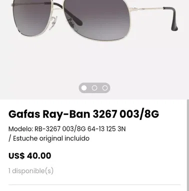 Gafas Ray Ban para mujeres y hombres - Img 94152242