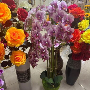Macetas con flores artificiales - 4/4