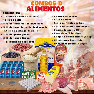 combos de comida , aseo , y mas - Img 120634564