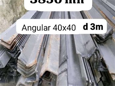 Angulares de 40 x 40 x 3 MT de largo, tejas Galvanizadas de 385 x 1 MT , angulares , tejas,tejas, angulares , - Img main-image-45361539