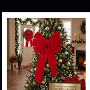 💜Lazo decorativo de navidad Precio: 6usd - Img 58063305